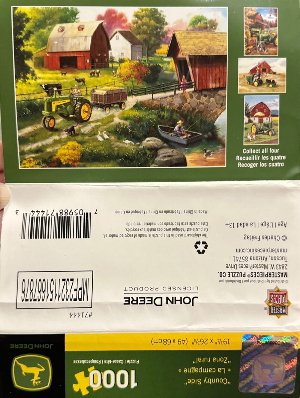 Country Side - Master Pieces puzzle collectible [Barcode 705988714443] - Main Image 2