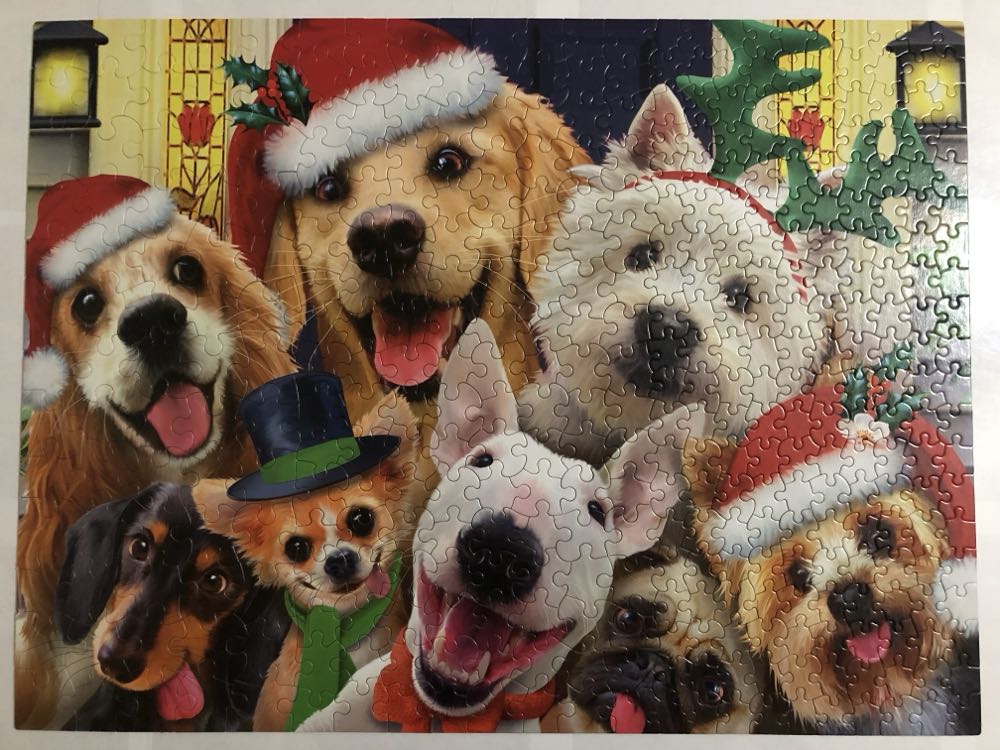 Selfies Christmas Family Pieces  puzzle collectible - Main Image 2