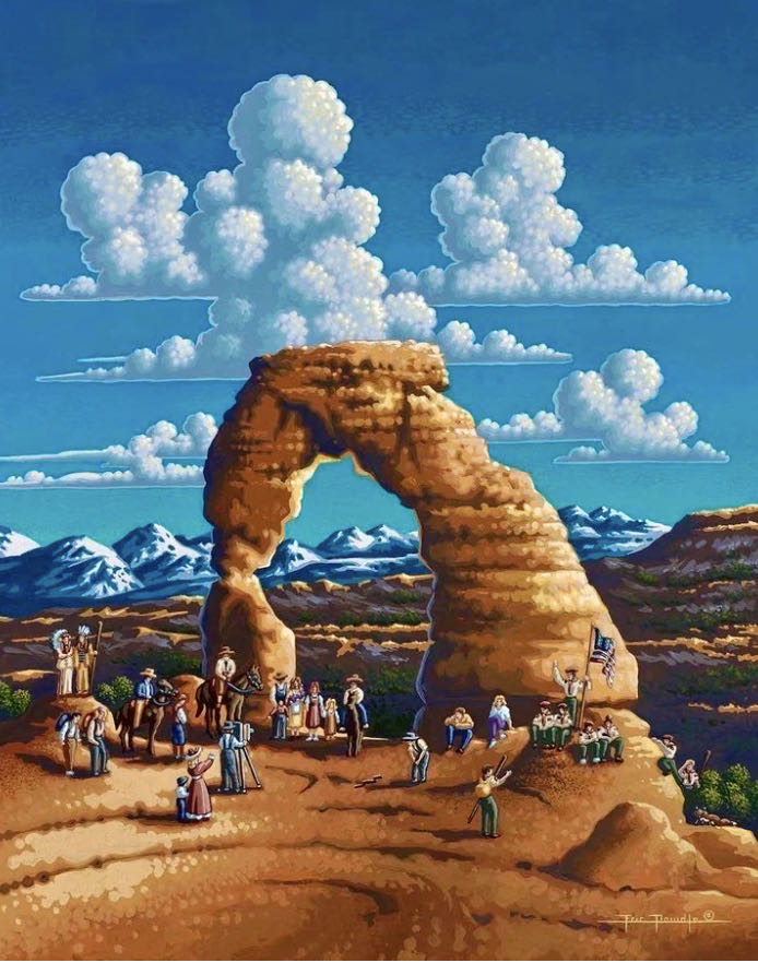 Delicate Arch (-1 Piece) 🆓 - Dowdle puzzle collectible [Barcode 671095901147] - Main Image 2
