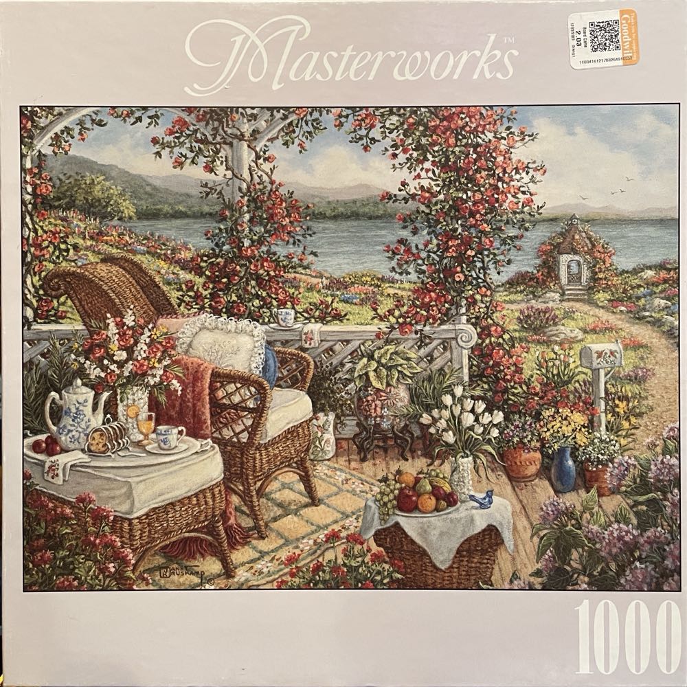 Pc Jigsaw Puzzle Lazy Days Around The Lake Poster 27x19 2 Pcs Lost