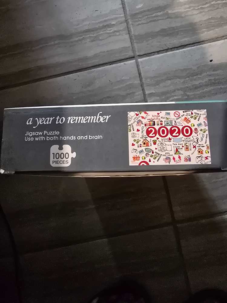 A Year To Remember 2020  puzzle collectible - Main Image 2