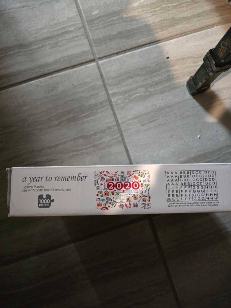 A Year To Remember 2020  puzzle collectible - Main Image 3