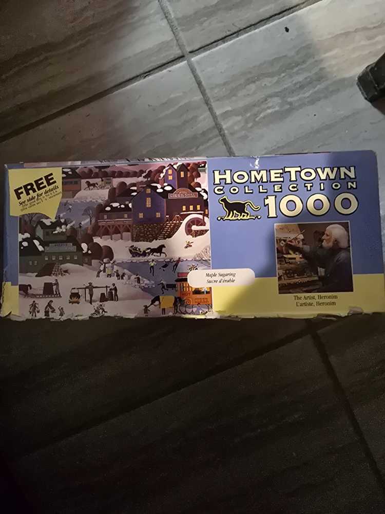 Maple Sugaring  puzzle collectible [Barcode 072348092009] - Main Image 3