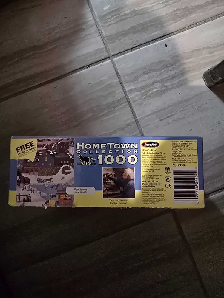 Maple Sugaring  puzzle collectible [Barcode 072348092009] - Main Image 4