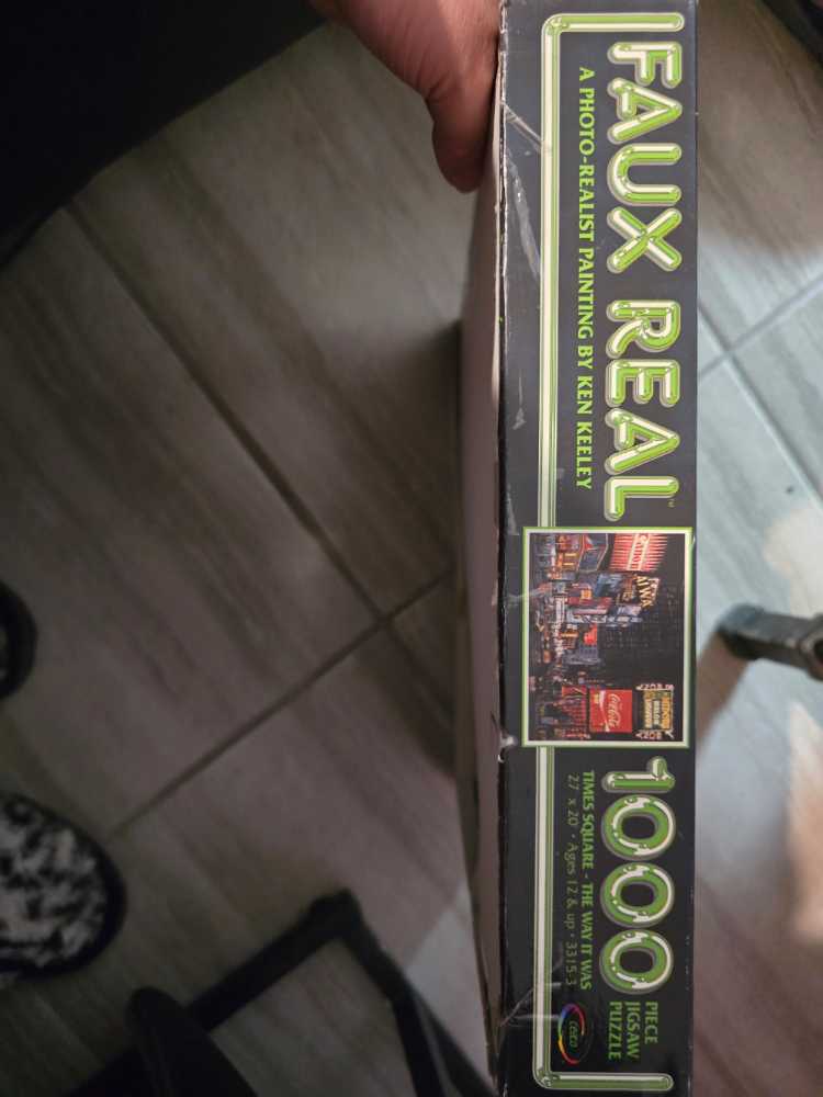 Times Square - The Way It Was - Ceaco puzzle collectible [Barcode 021081033152] - Main Image 2