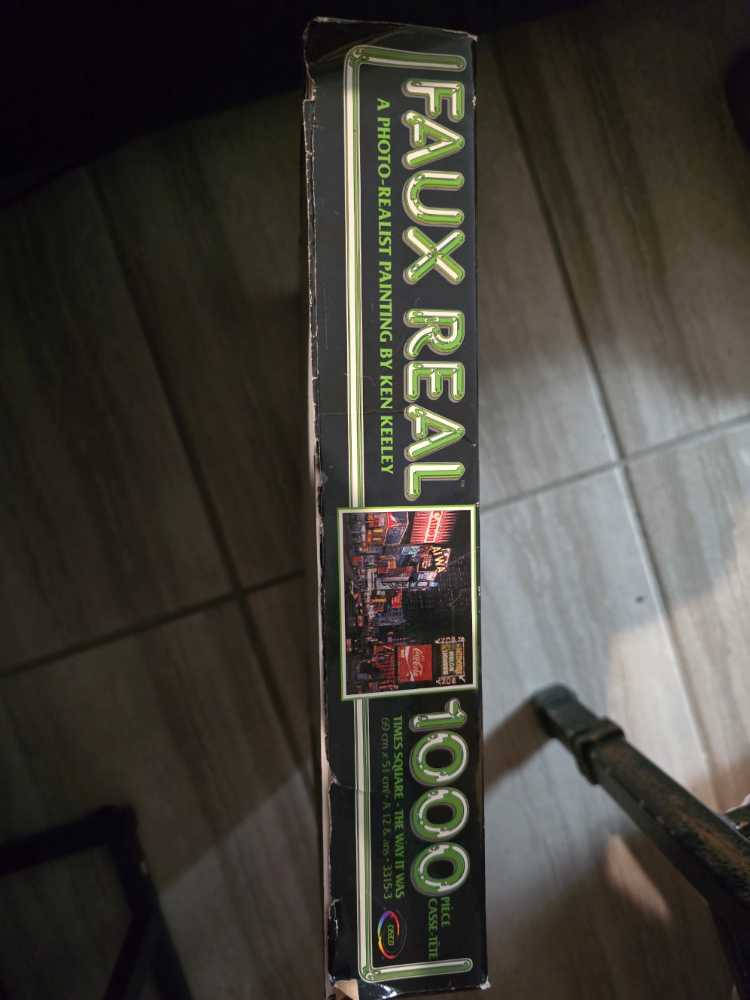 Times Square - The Way It Was - Ceaco puzzle collectible [Barcode 021081033152] - Main Image 3