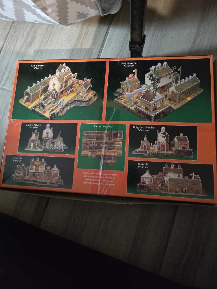 The Old Mill at Stony Creek - Milton Bradley puzzle collectible [Barcode 032244041372] - Main Image 4