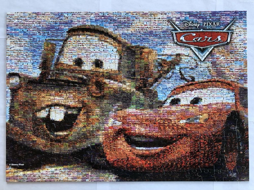 The World Of Cars Mater And McQueen - Buffalo puzzle collectible - Main Image 2