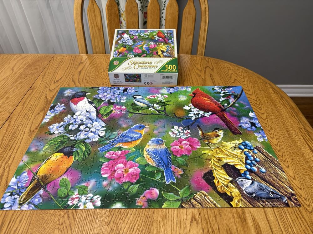 Songbird Collage - Masterpieces, Inc. puzzle collectible [Barcode 705988525506] - Main Image 2