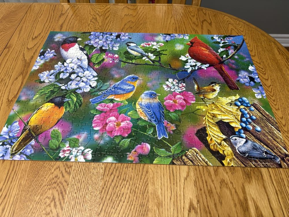 Songbird Collage - Masterpieces, Inc. puzzle collectible [Barcode 705988525506] - Main Image 3