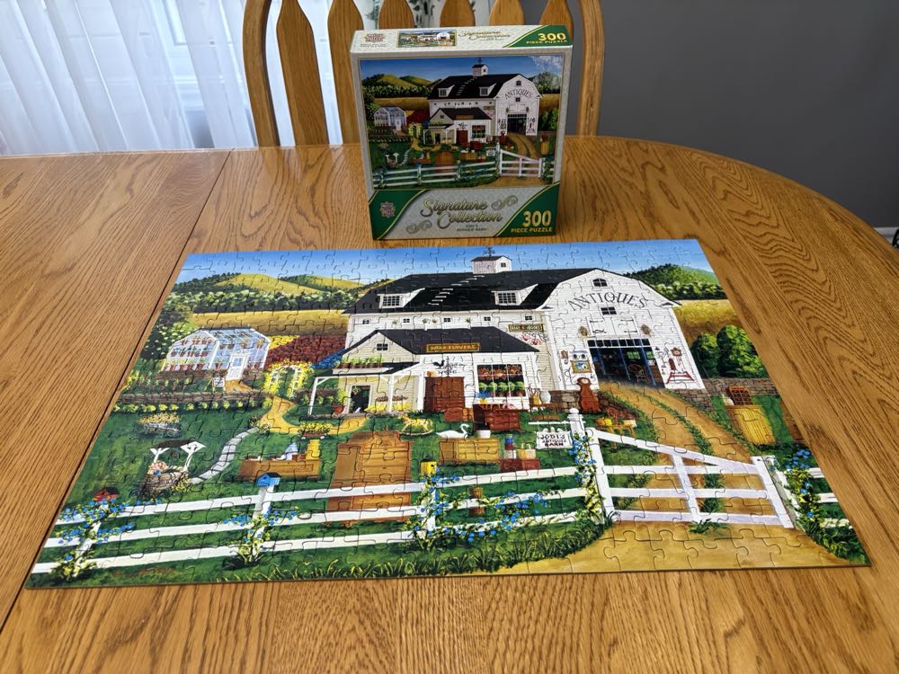 Jodi’s Antique Barn.  V - Master Pieces puzzle collectible [Barcode 705988525506] - Main Image 2