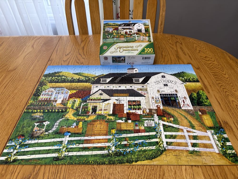 Jodi’s Antique Barn.  V - Master Pieces puzzle collectible [Barcode 705988525506] - Main Image 3