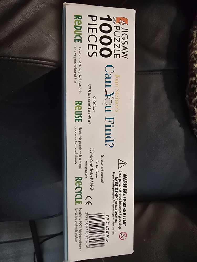 Can You Find? - Ceaco puzzle collectible [Barcode 021081033169] - Main Image 4