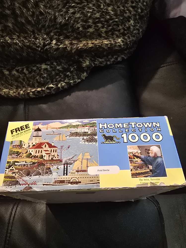 Point Bonita - Home Town Collection puzzle collectible [Barcode 072348092009] - Main Image 3