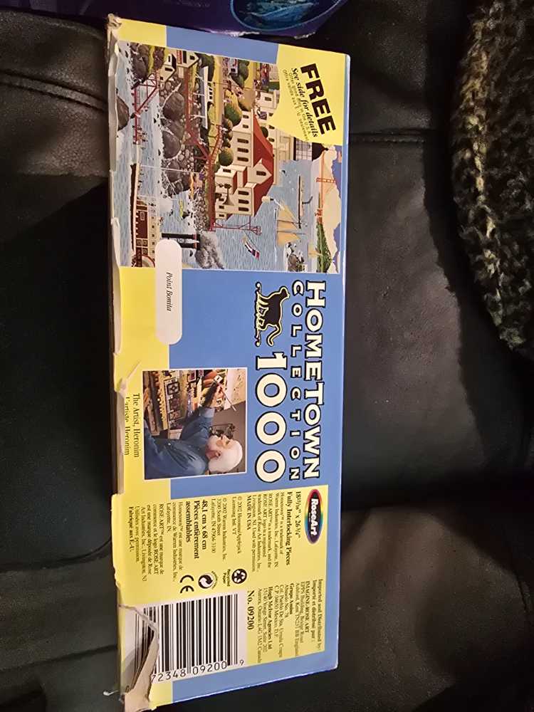 Point Bonita - Home Town Collection puzzle collectible [Barcode 072348092009] - Main Image 4