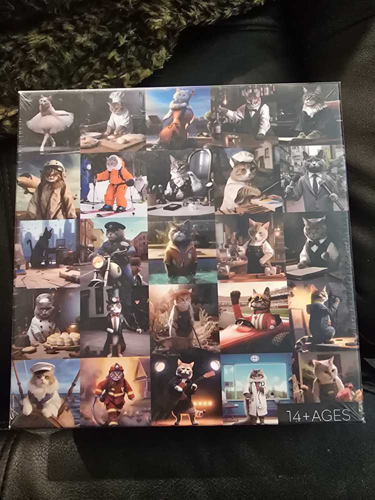 Cobble Hill 1000pc Rainbow Cat Quilt Jigsaw Puzzle