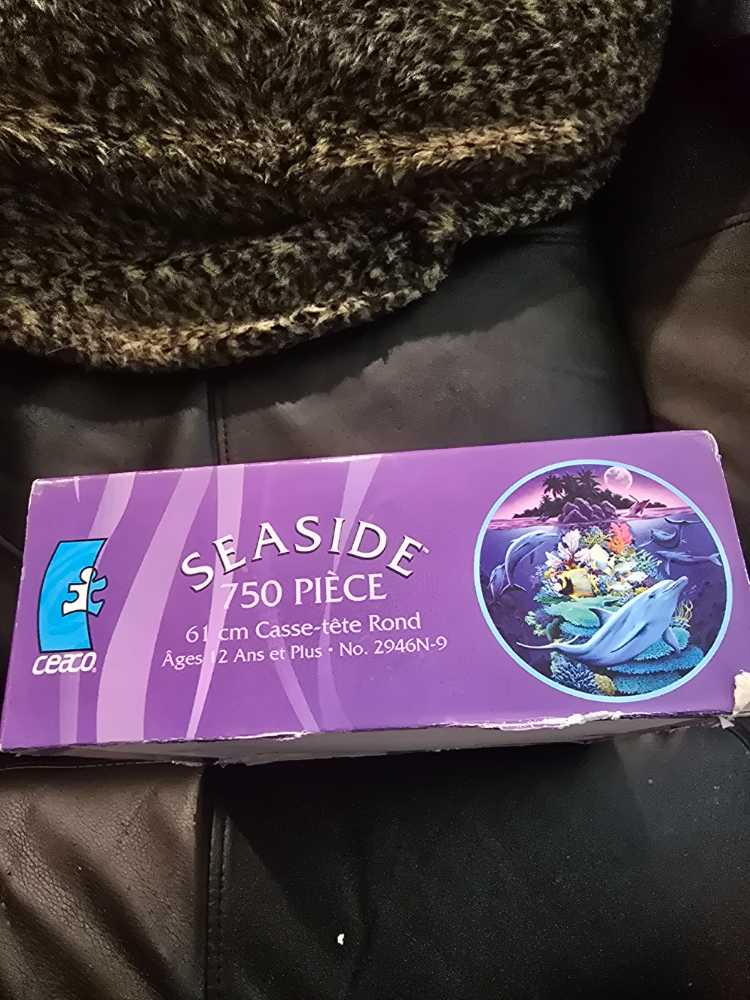 Dolphin Isle - Ceaco puzzle collectible [Barcode 021081029469] - Main Image 3