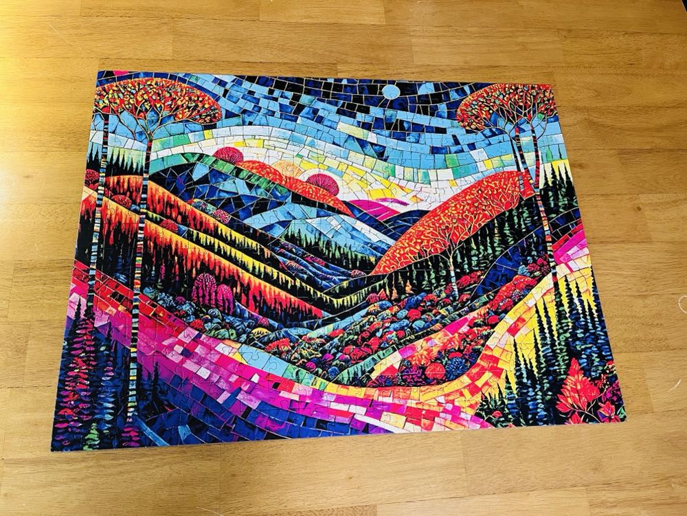 Stained Glass: Dreamland - Roseart puzzle collectible [Barcode 4895145443937] - Main Image 2