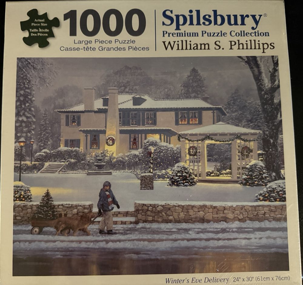 Winter’s Eve Delivery - Spilsbury puzzle collectible [Barcode 810061442424] - Main Image 2