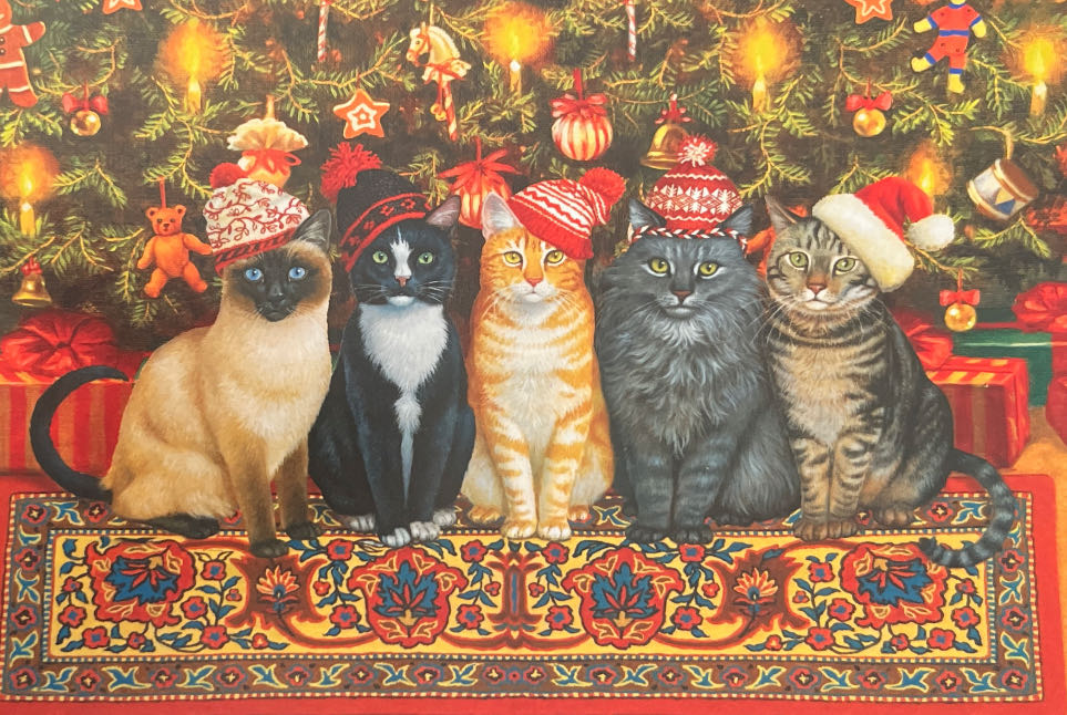 Christmas Cats 🟦 - Greyboard puzzle collectible - Main Image 2