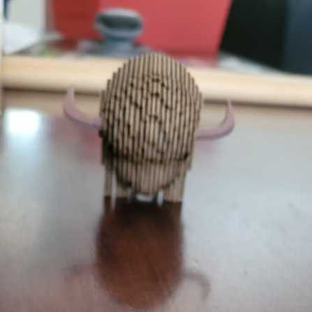 Eugy Bison 3d Puzzle 24 Piece Eco-friendly Educational Toy Puzzles For Boys Girls & Kids Ages 6  puzzle collectible [Barcode 9421035150439] - Main Image 2