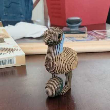 Eugy Emu 3d Puzzle 25 Piece Eco-friendly Educational Toy Puzzles For Boys Girls & Kids Ages 6  puzzle collectible [Barcode 9421035150521] - Main Image 2