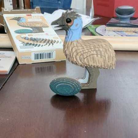 Eugy Emu 3d Puzzle 25 Piece Eco-friendly Educational Toy Puzzles For Boys Girls & Kids Ages 6  puzzle collectible [Barcode 9421035150521] - Main Image 4