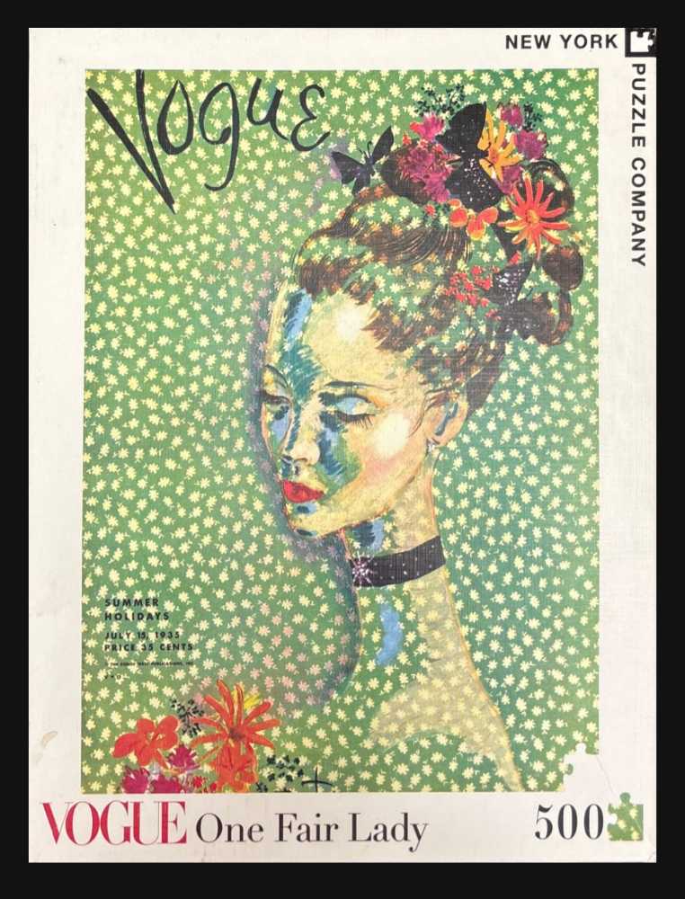 Vogue One Fair Lady - New York Puzzle Company 🇺🇸 puzzle collectible [Barcode 819844013882] - Main Image 2