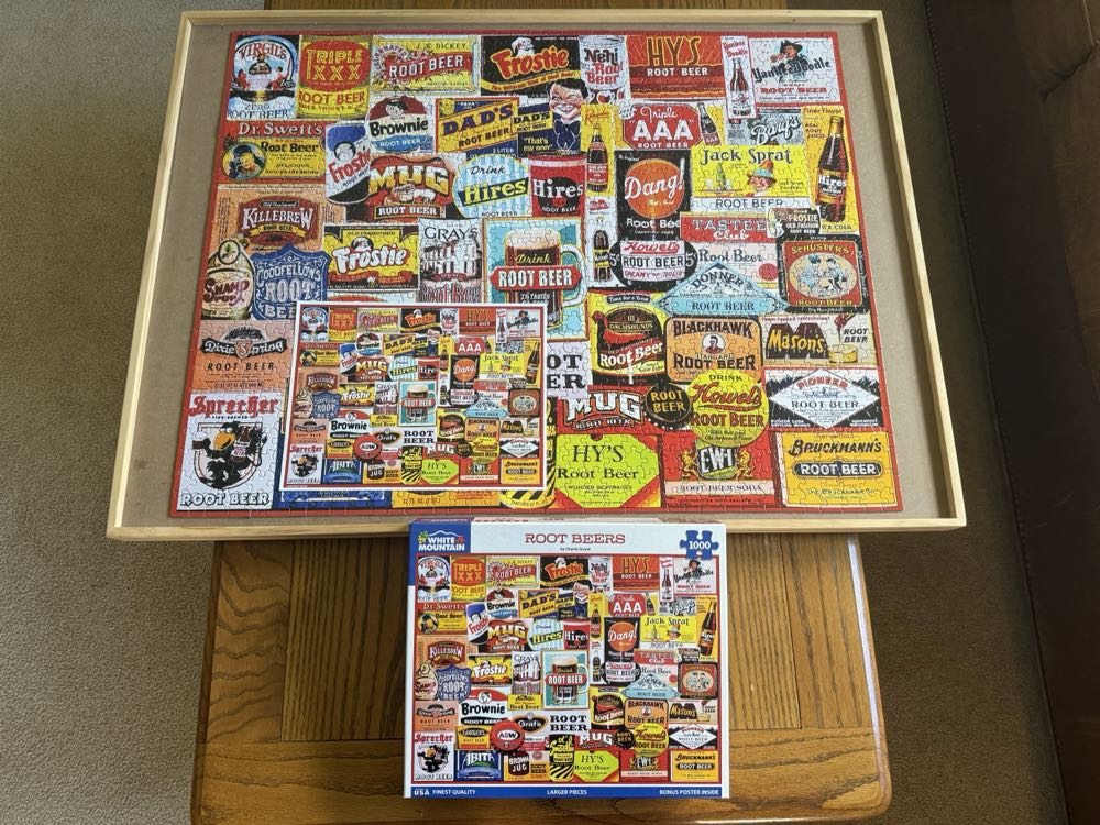 Root Beers - White Mountain puzzle collectible [Barcode 724819269266] - Main Image 3