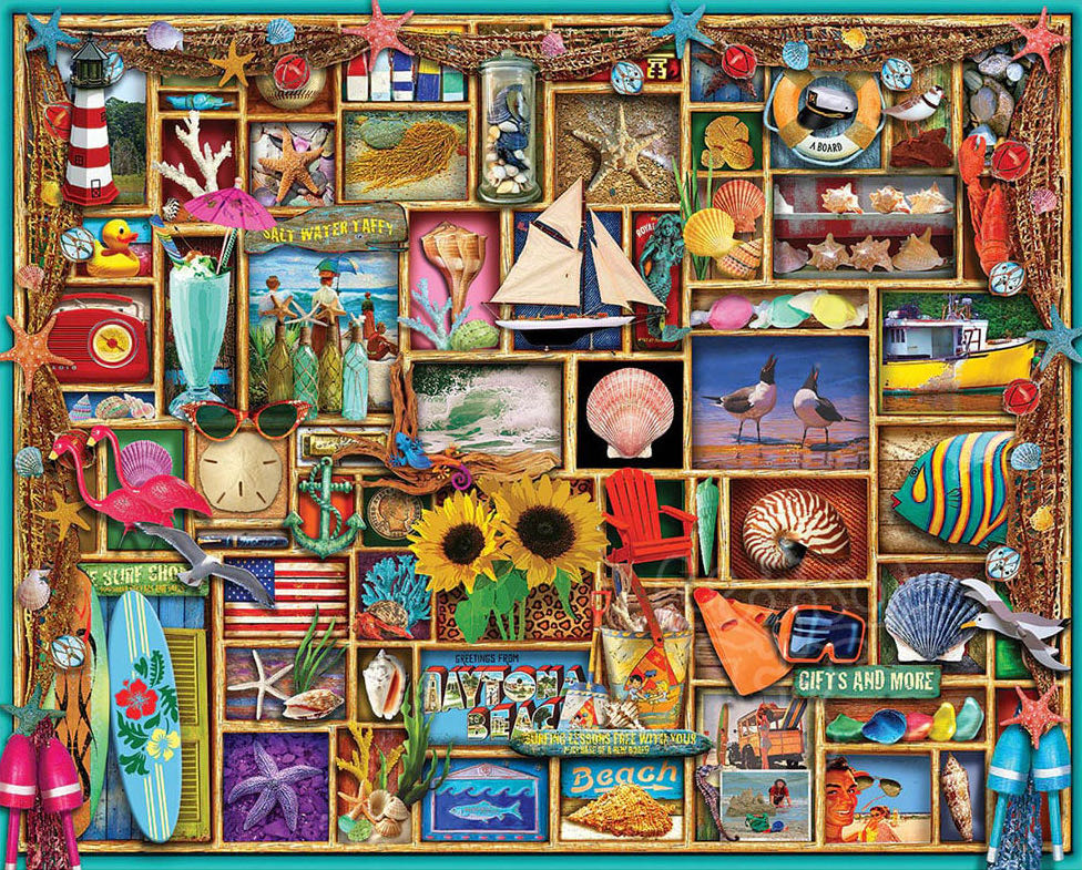 Beachcomber - White Mountain puzzle collectible [Barcode 724819269280] - Main Image 2