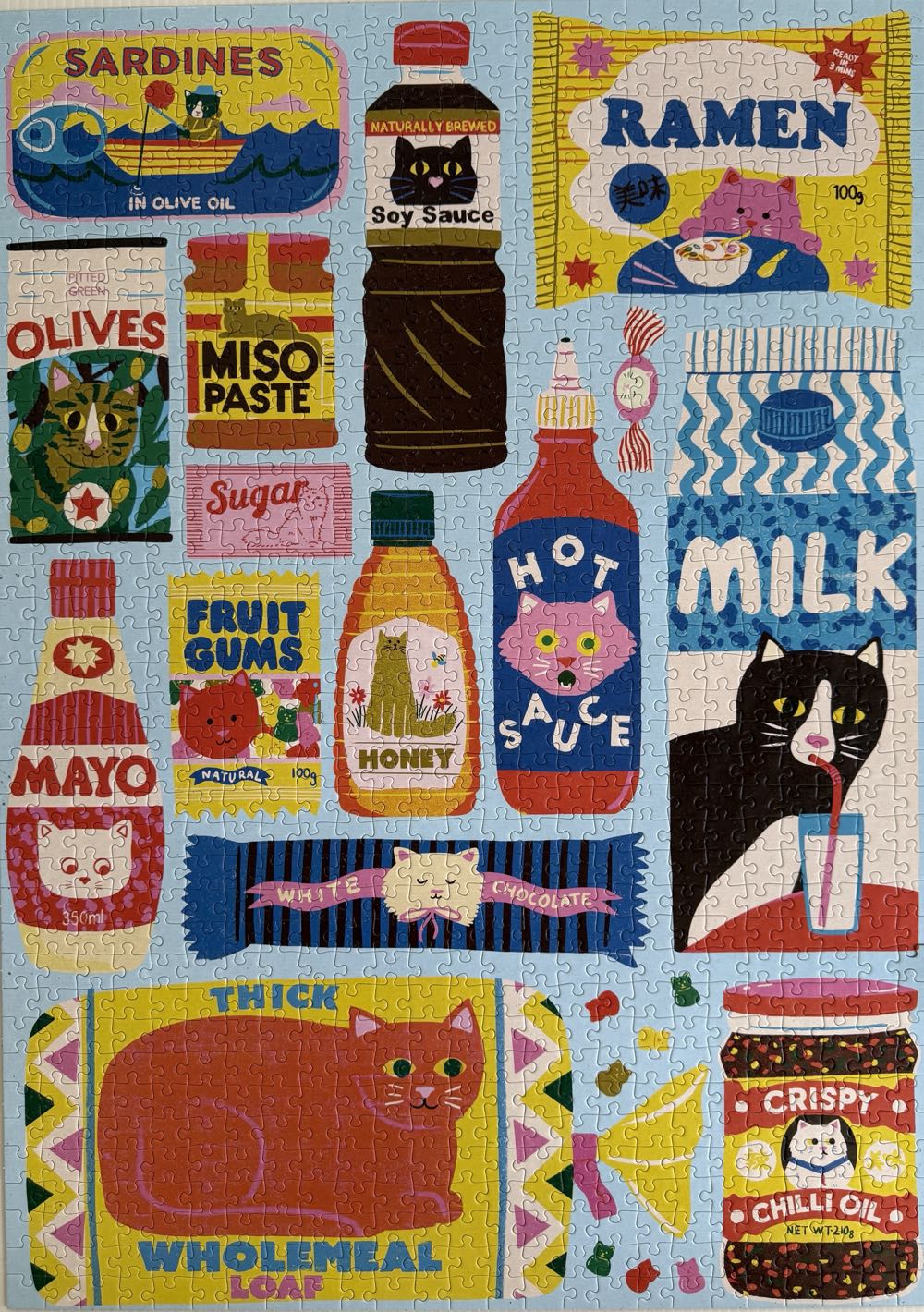 Cat Food - Happily puzzle collectible [Barcode 604565914149] - Main Image 2