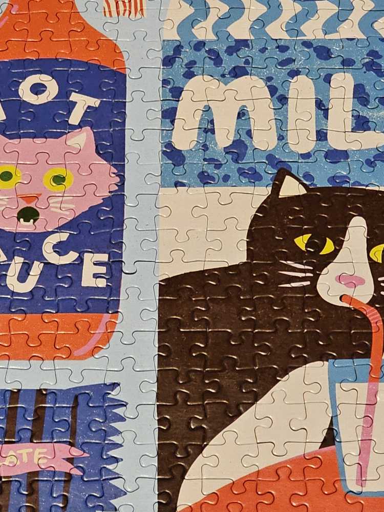 Cat Food - Happily puzzle collectible [Barcode 604565914149] - Main Image 4