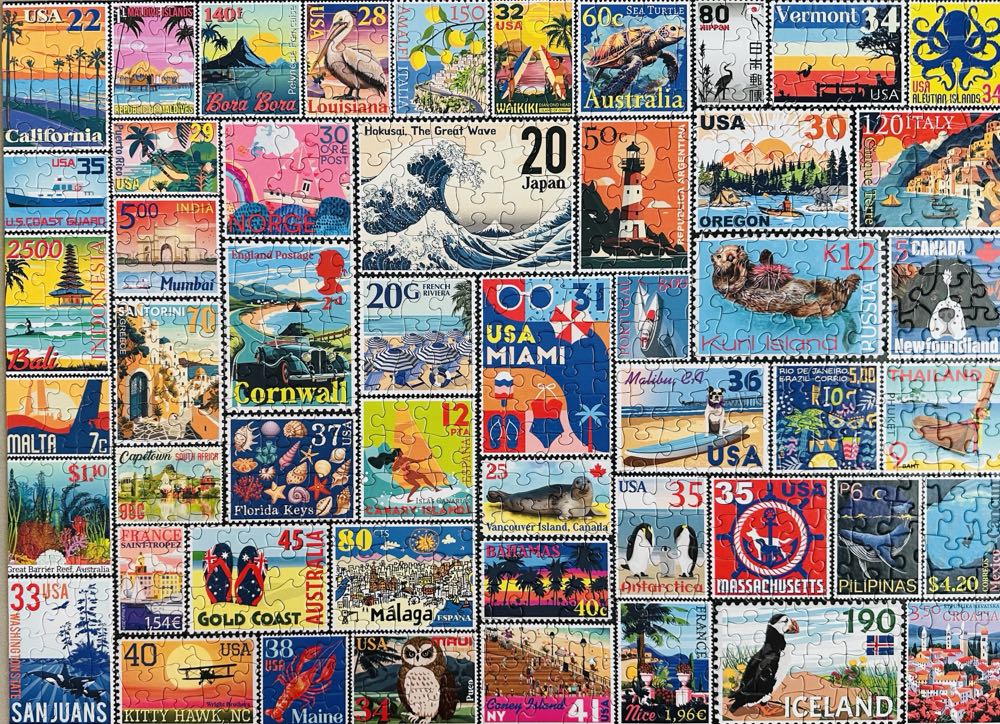 Coastal - SOLD - Re-marks puzzle collectible - Main Image 2