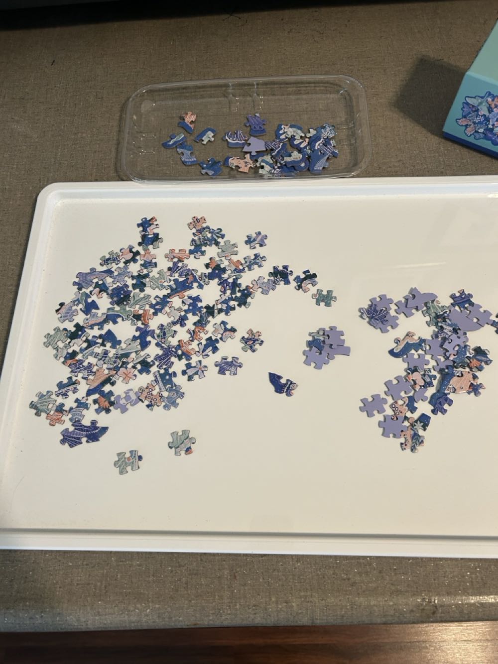 Luminous Butterflies - Lantern Press puzzle collectible - Main Image 2