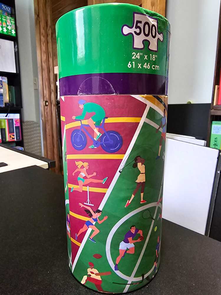 Sports Lovers - Parragon puzzle collectible [Barcode 9781646385348] - Main Image 2