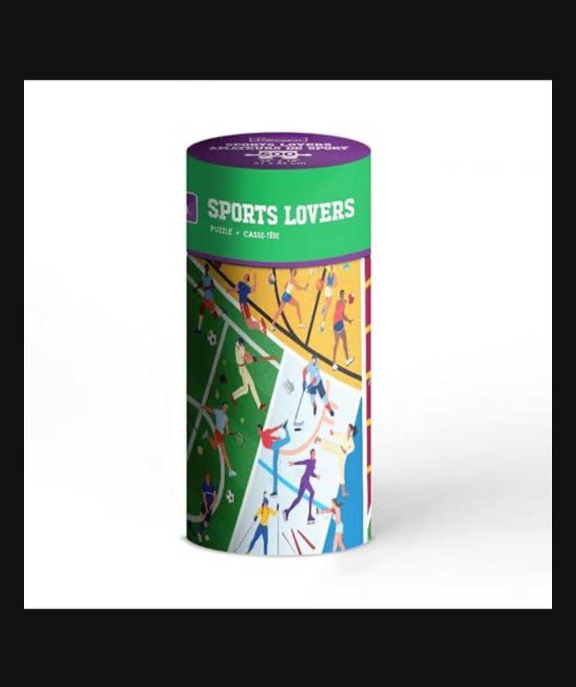 Sports Lovers - Parragon puzzle collectible [Barcode 9781646385348] - Main Image 3