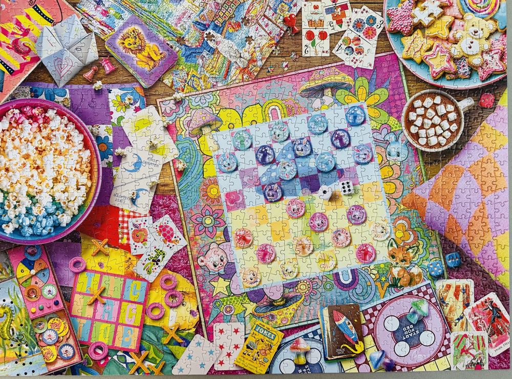 Kitschy Game Night -  Sold - Buffalo puzzle collectible - Main Image 2