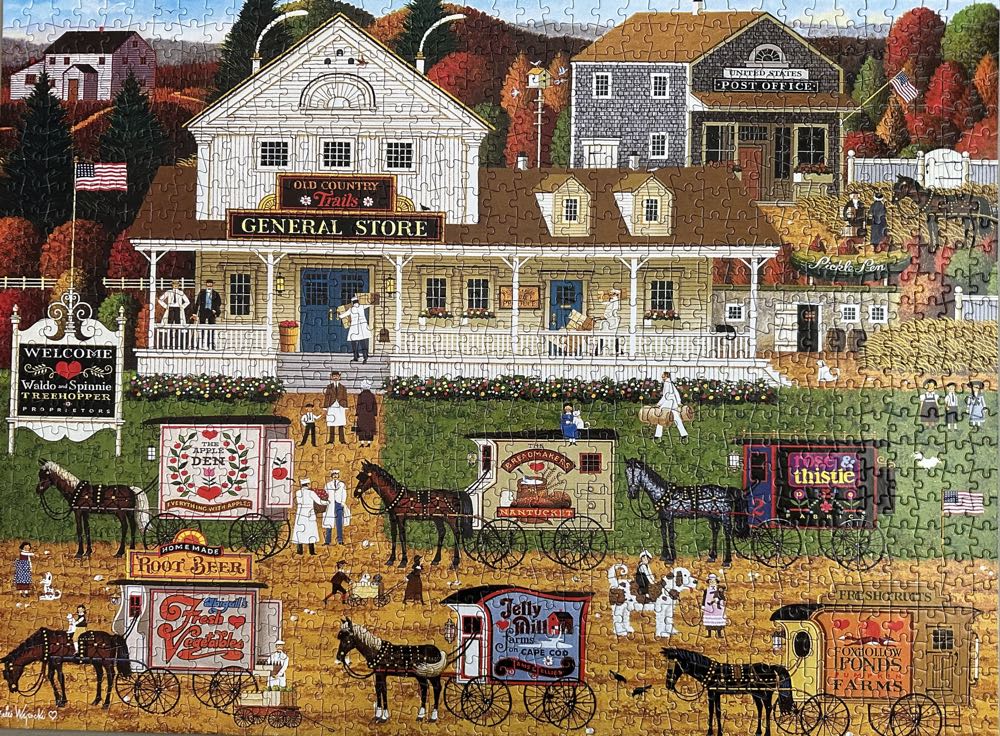 Storin’ Up - FOR SALE - Buffalo puzzle collectible - Main Image 2