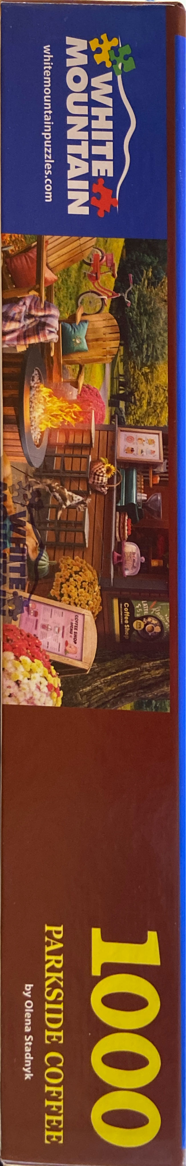 Parkside Coffee🆕🚪 - White Mountain puzzle collectible [Barcode 724819269327] - Main Image 3