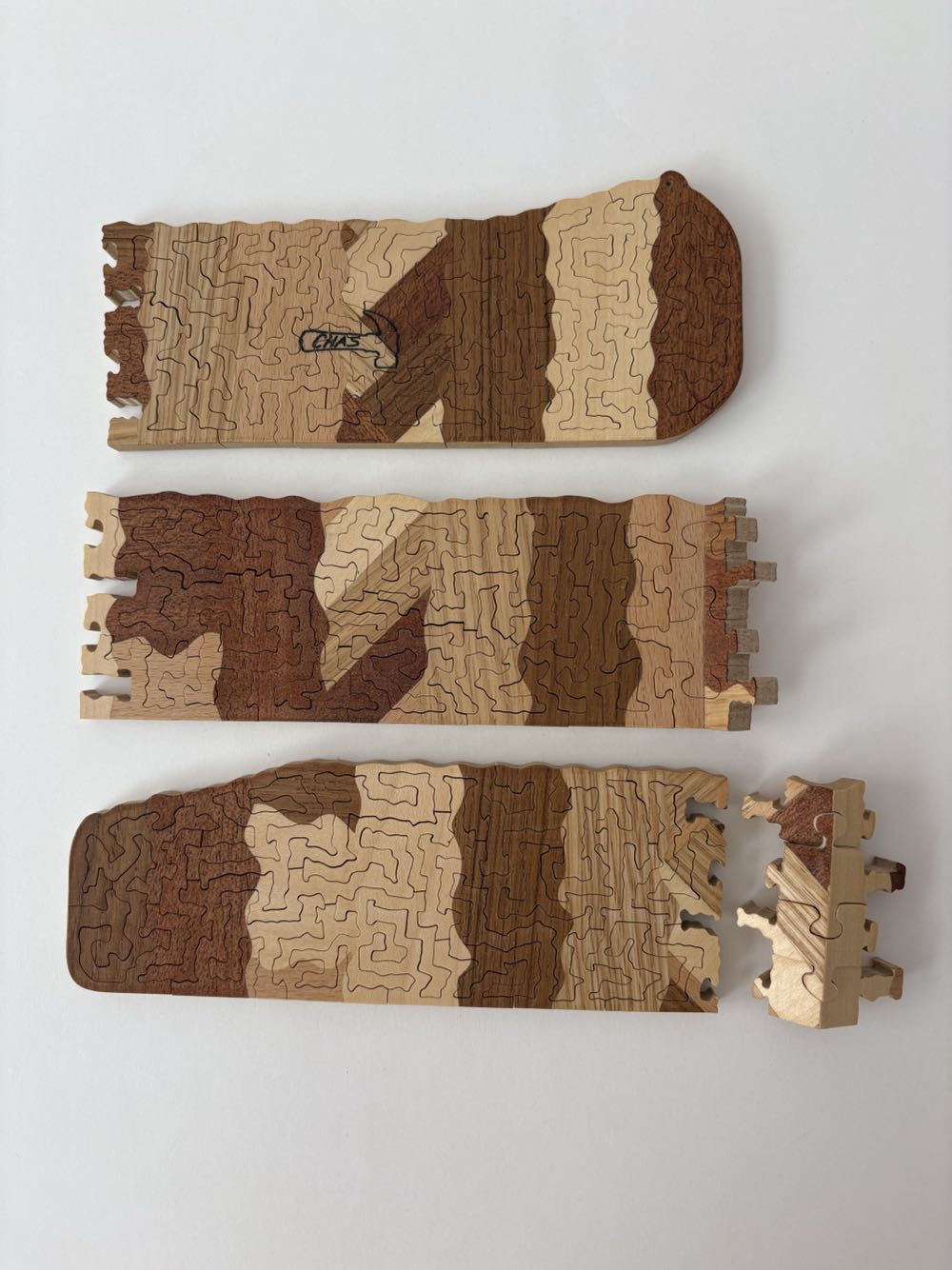 The Wood Worm - Puzzled By Chas puzzle collectible - Main Image 4