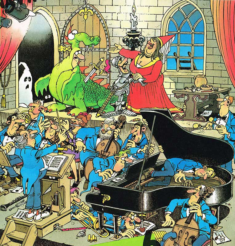 Comic Opera - Jumbo puzzle collectible [Barcode 8710126014004] - Main Image 2