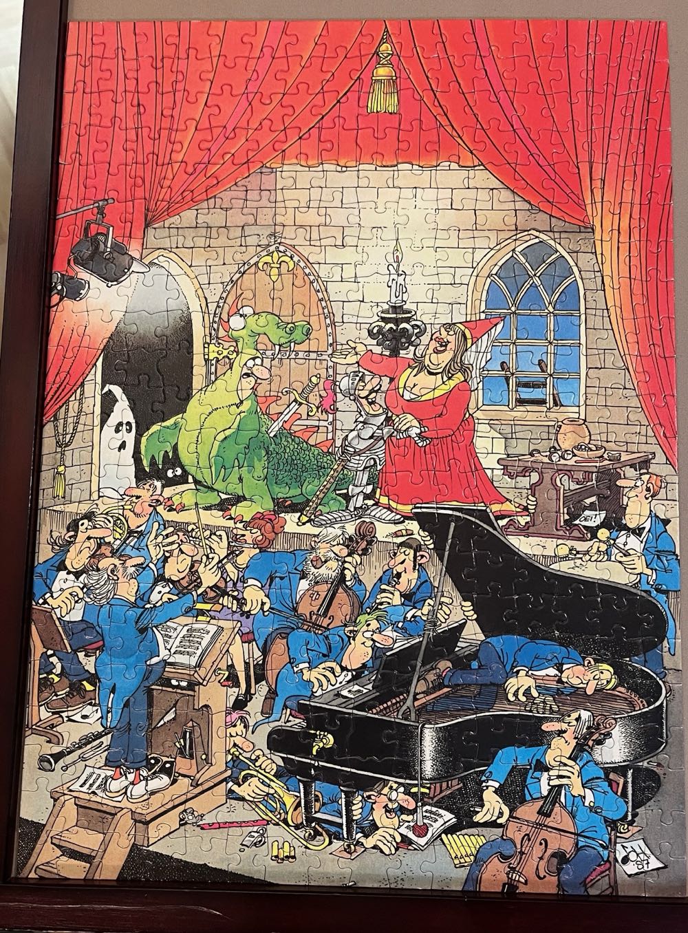 Comic Opera - Jumbo puzzle collectible [Barcode 8710126014004] - Main Image 3