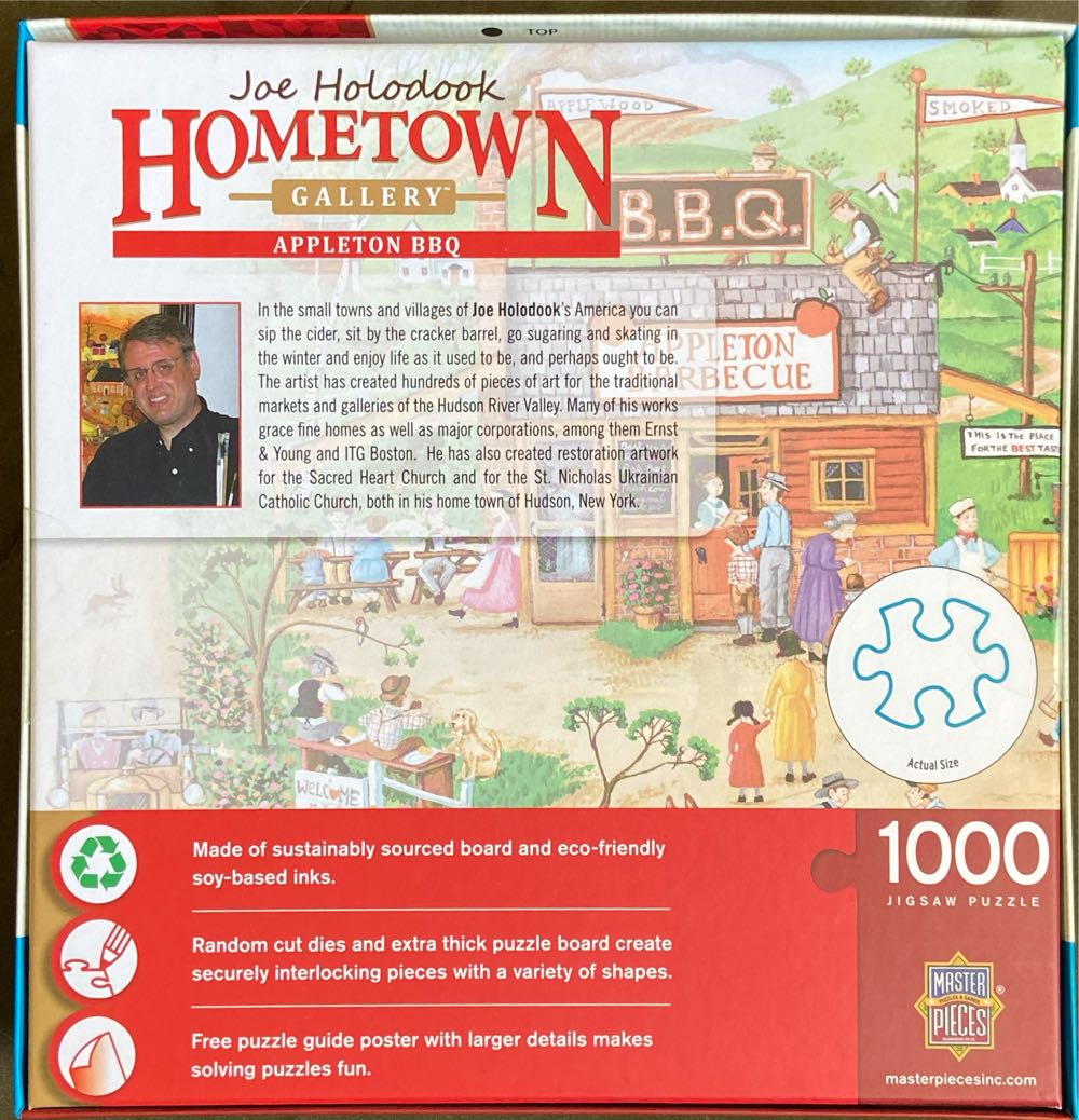 Hometown Appleton Bbq - Masterpieces Puzzle Company puzzle collectible [Barcode 705988625602] - Main Image 2