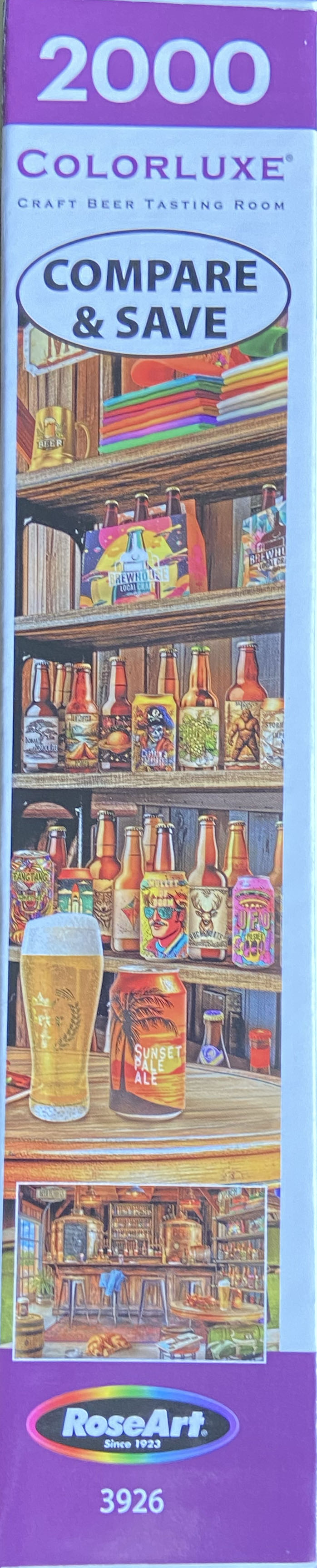 Craft Beer Tasting Room-Jenni - Rose Art puzzle collectible - Main Image 3