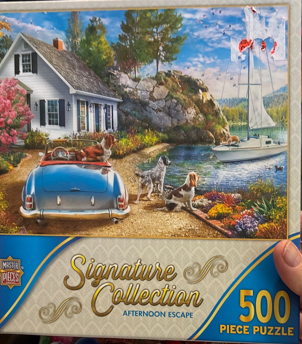 Rust In Piece Kevin Daniel 500 Piece Jigsaw Motorcycles New