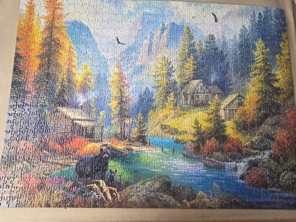 Bear Mountain (NIB) - RoseArt puzzle collectible [Barcode 4895145426183] - Main Image 2