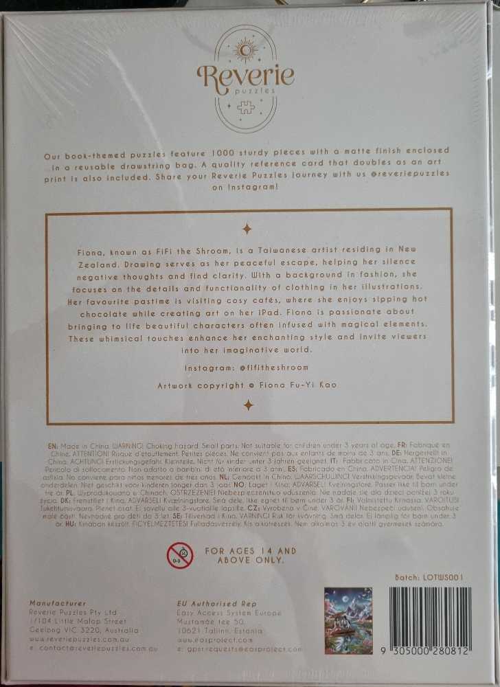 Legend Of The White Snake - Reverie Puzzles puzzle collectible [Barcode 9305000280812] - Main Image 2