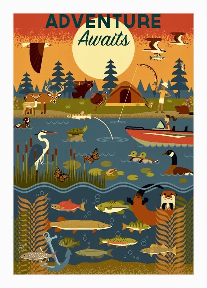 Adventure Awaits (V) Seth - Lantern Press puzzle collectible - Main Image 2