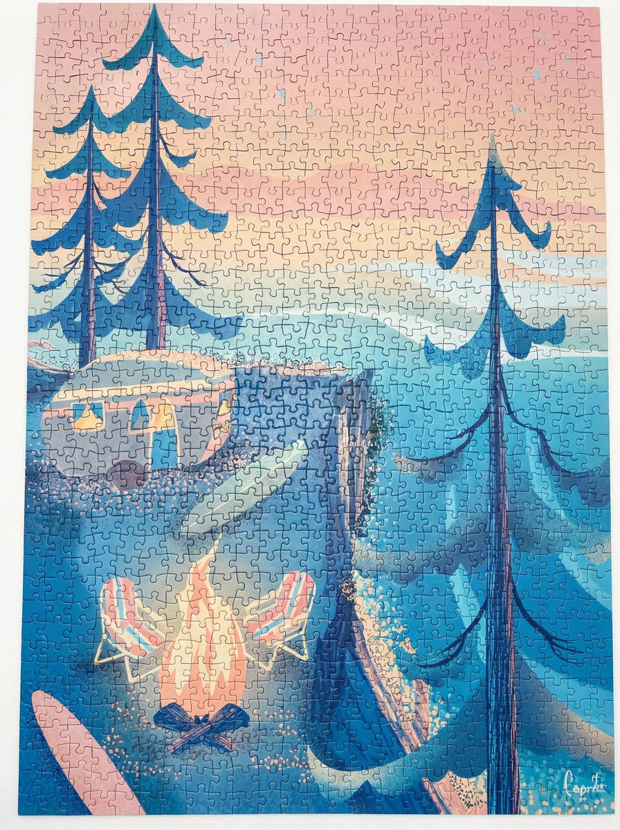 Coastal Camping - Villager Puzzles puzzle collectible [Barcode 990312040507] - Main Image 2