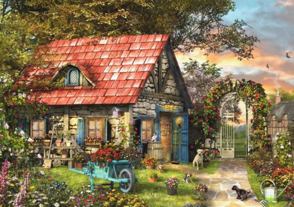 Garden Shed (Agnes €5,00) - Jumbo puzzle collectible [Barcode 8710126185292] - Main Image 2